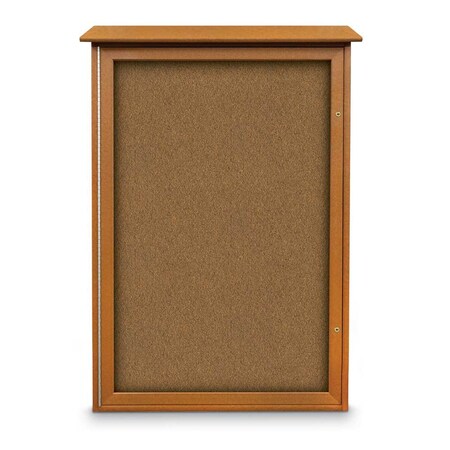 United Visual Products Indoor Enclosed Combo Board, 72"x36", White Frame/Black & Burgundy UVCB7236W-BLACK-DBURGU